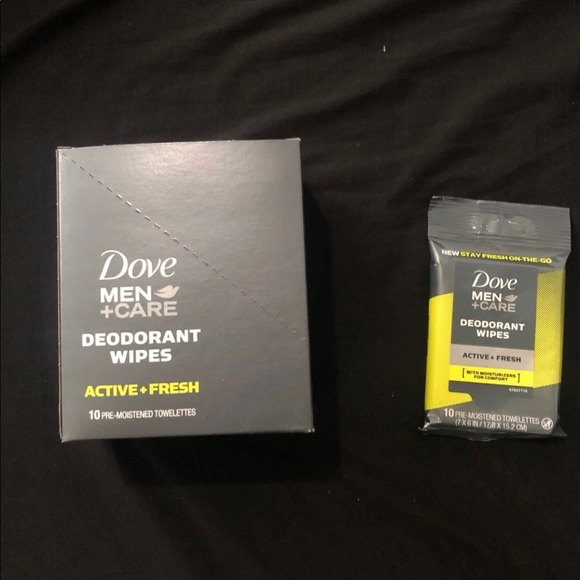 Dove Other - Dove Men + Care Deodorant Wipes 80 Count